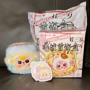 Plush Baby Three confirmed Jewlery Box ✨ 💍 📿